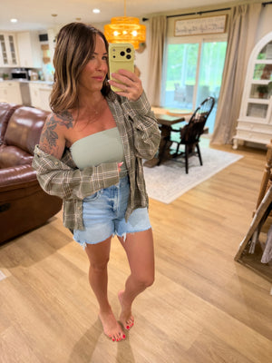 Desi Plaid Oversized Flannel