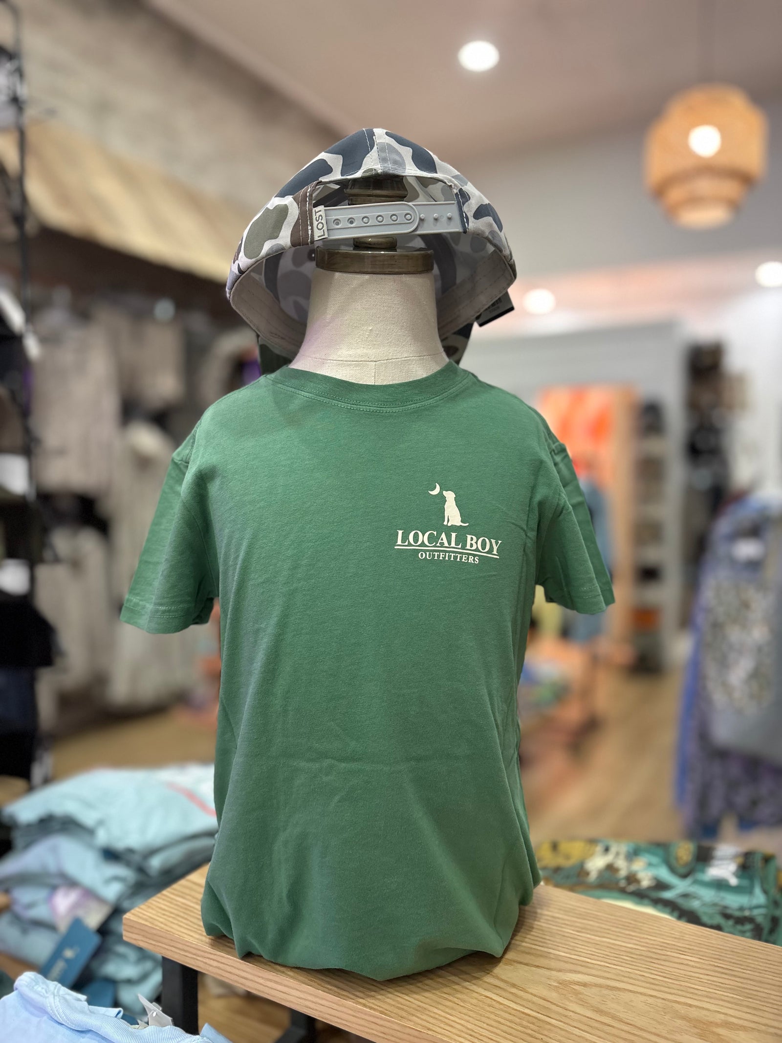 Youth Local Boy Brush Camo Mark Tee
