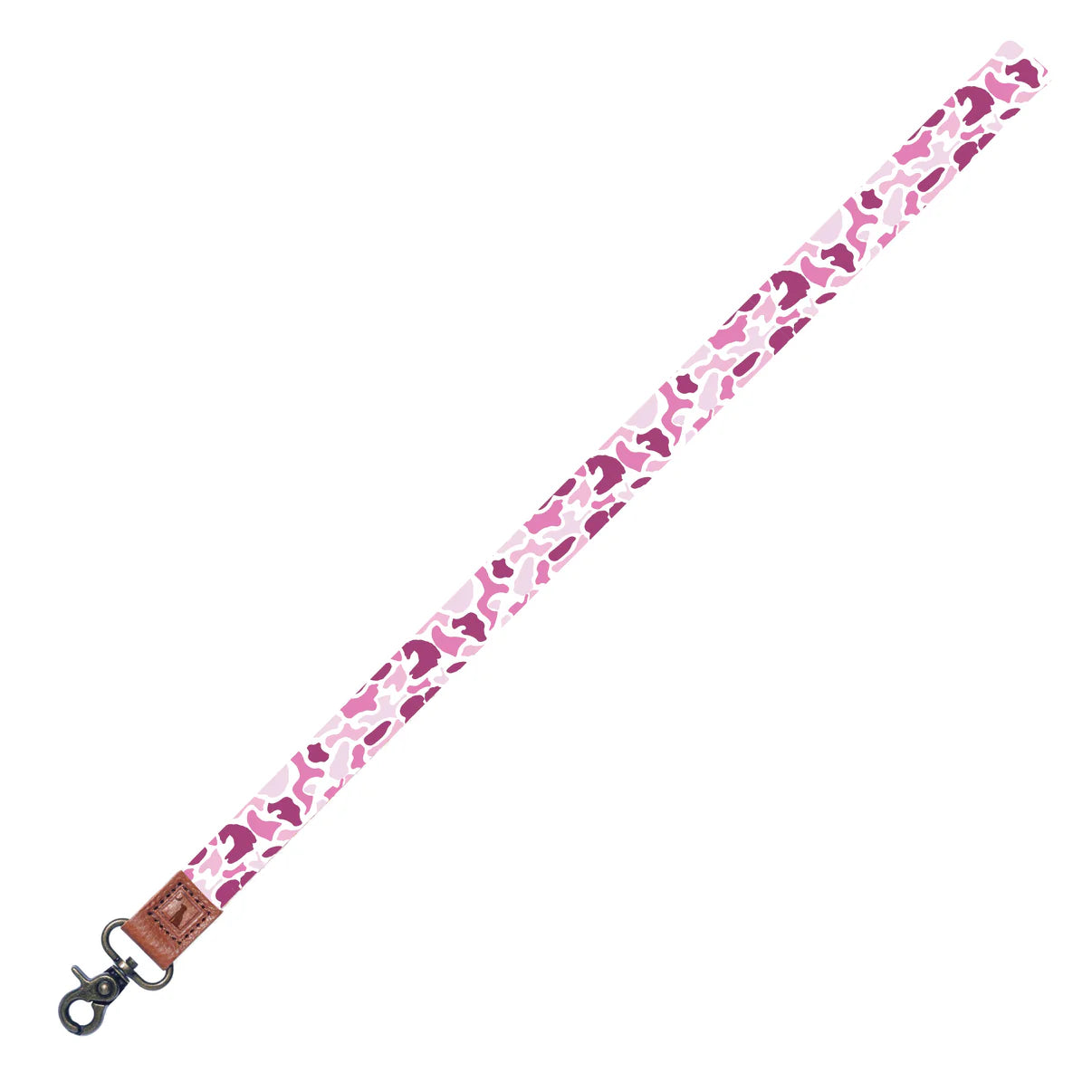 Local Boy Long Lanyard - Pink Camo