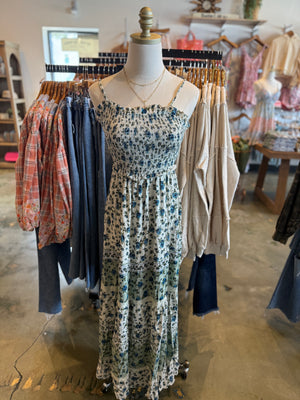 Oakley Smocked Bust Maxi Dress