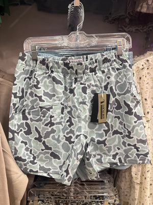 Local Boy Mens Volley Shorts - Localflage Lagoon
