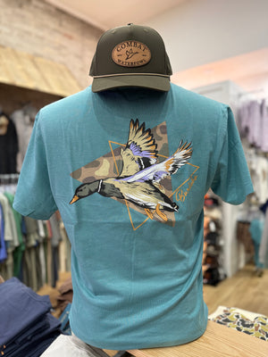 Burlebo Pintail Triangle Duck - Cyan