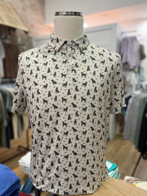 Burlebo Performance Polo - Ducks & Dogs