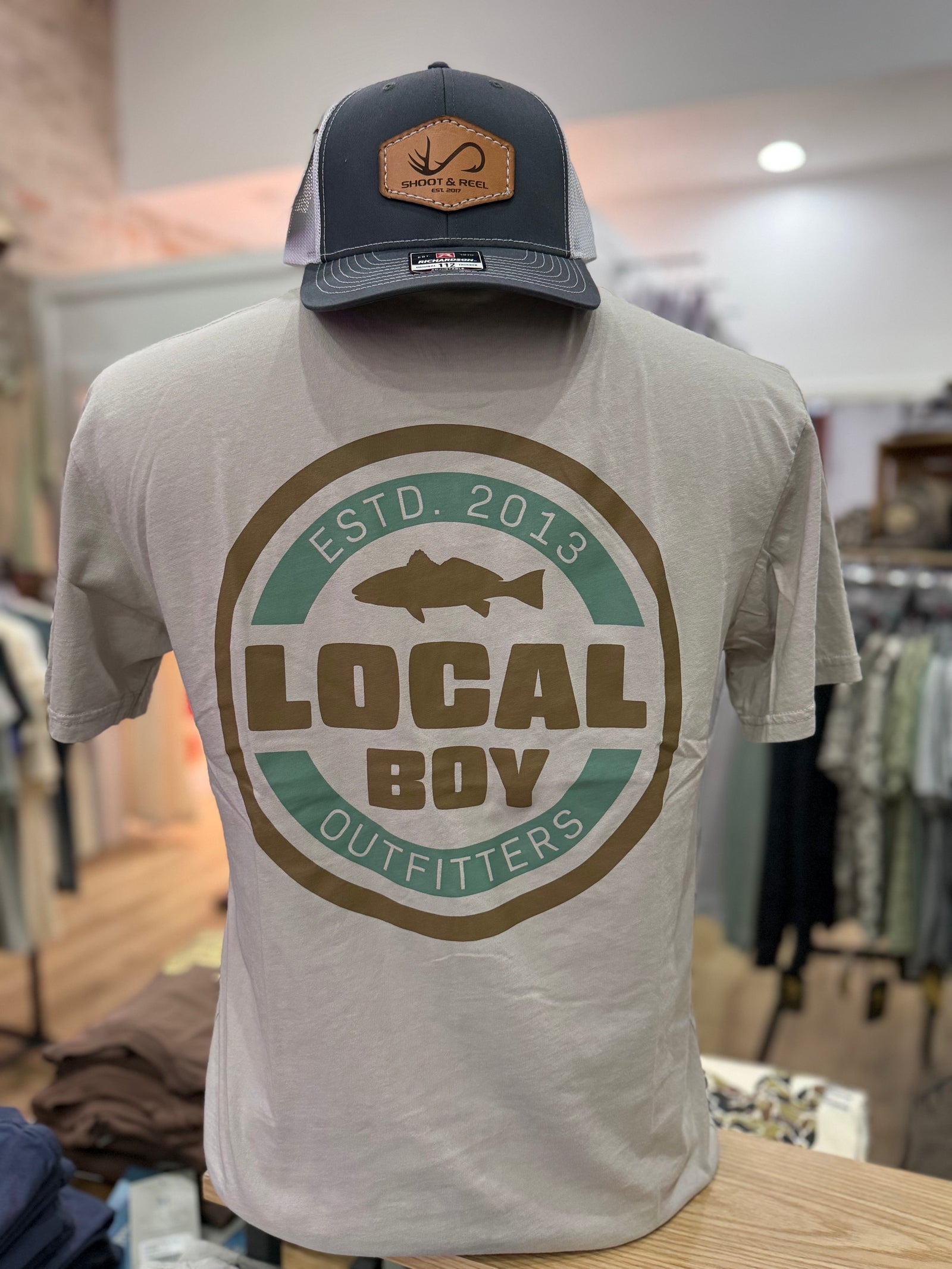 Local Boy Classic Red Fish Tee
