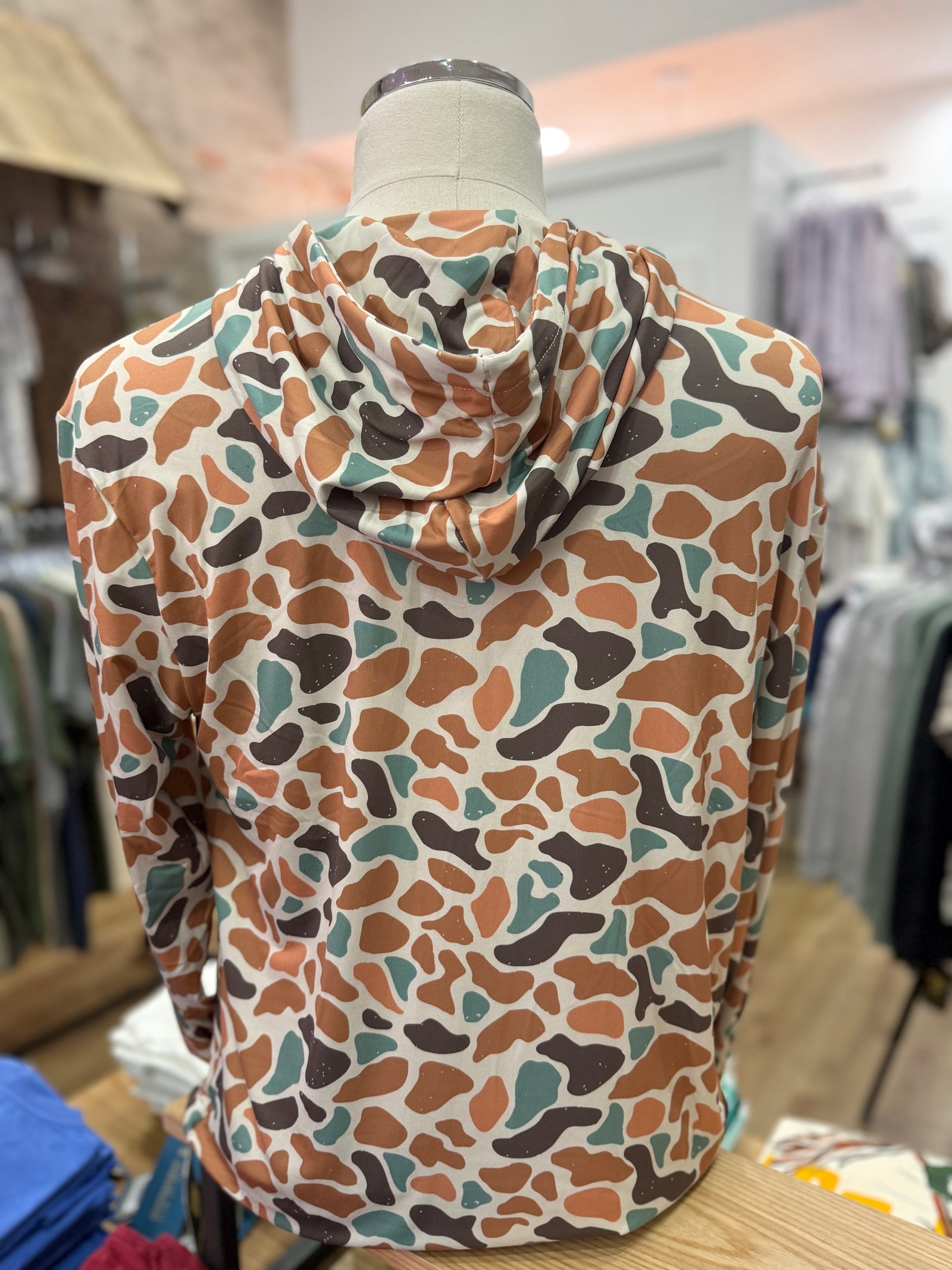 Burlebo Performance Hoodie - Bayside Camo