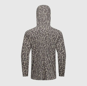 Honey Hole Performance Hoodie - Duck Boat Camo