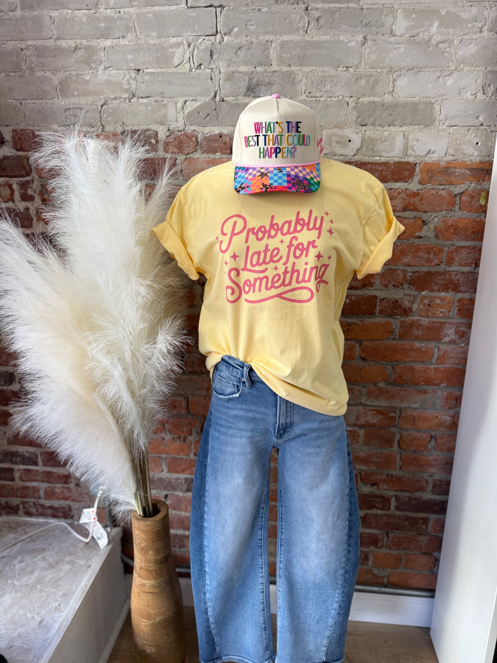 Probably Late or Something Comfort Colors Tee