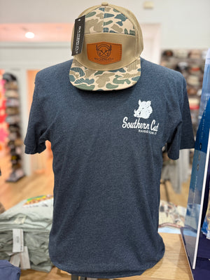 Southern Cut Hog Perfect Fit Tee- Moonlight Blue