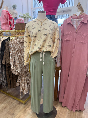 Duck Pond Crewneck - Cream