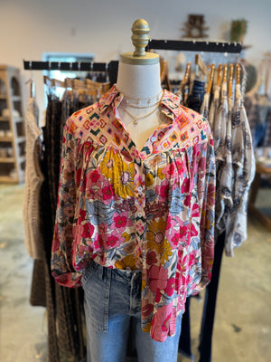 Rosalie Spring Mix Blouse