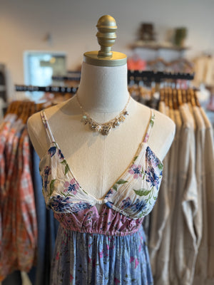Hopeful Dreamer Patchwork Maxi Dress