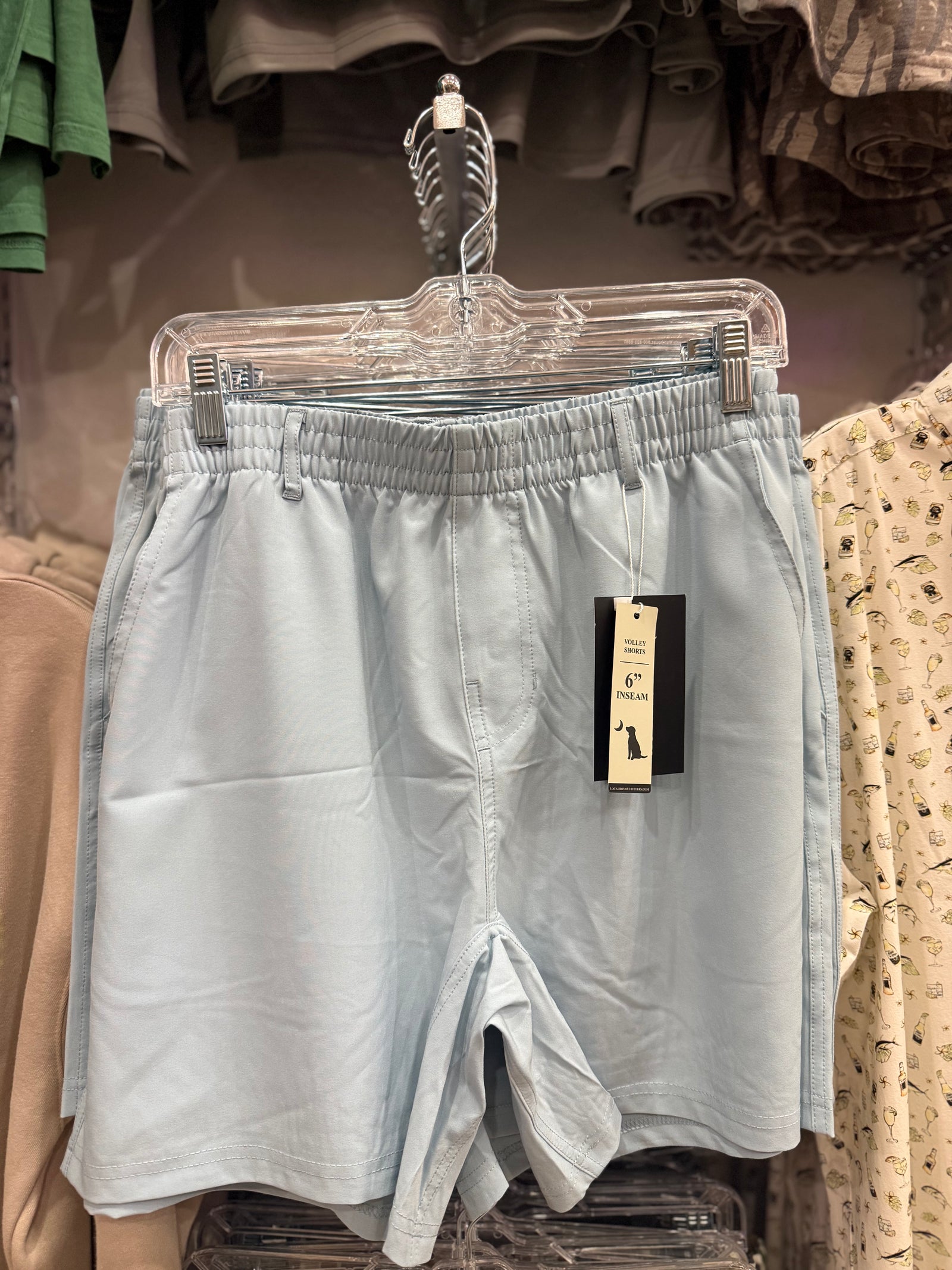 Local Boy Volley Shorts - Colombia Blue