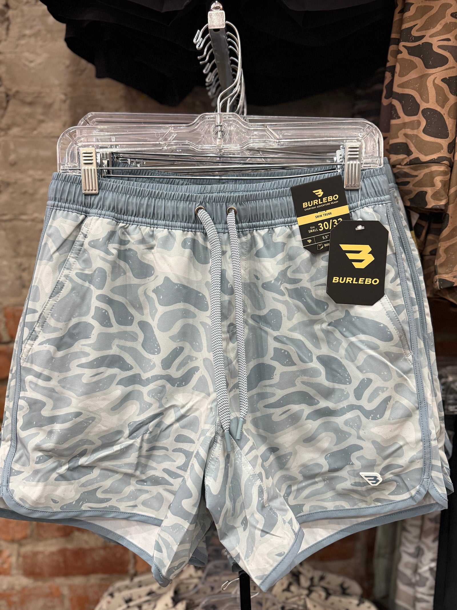 Burlebo Swim Trunks - Seaside Camo