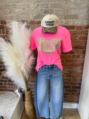 Lucky Comfort Colors Tee