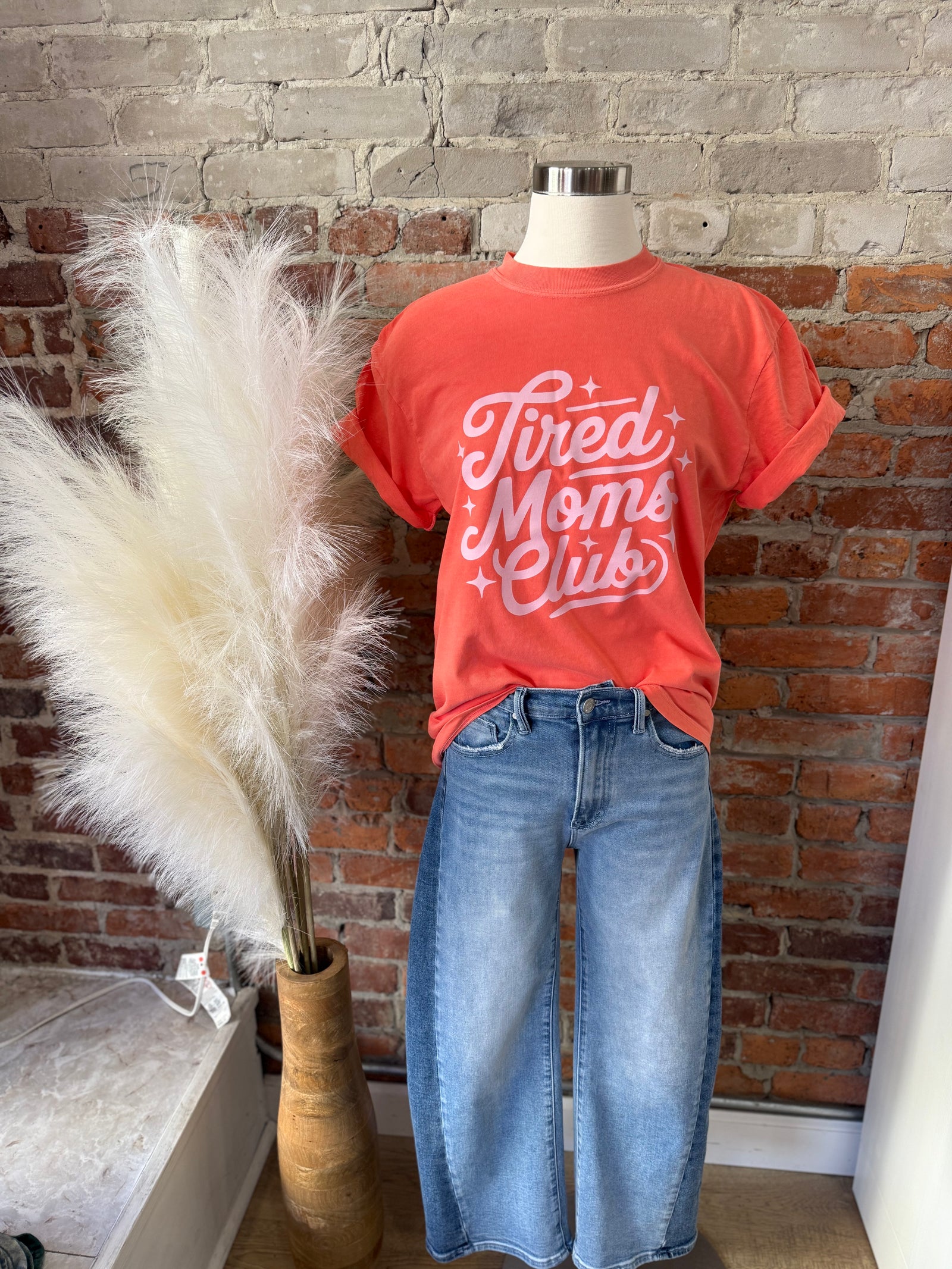 Tired Moms Club Comfort Colors Tee