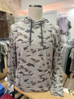 Burlebo Performance Hoodie - Desert Camo
