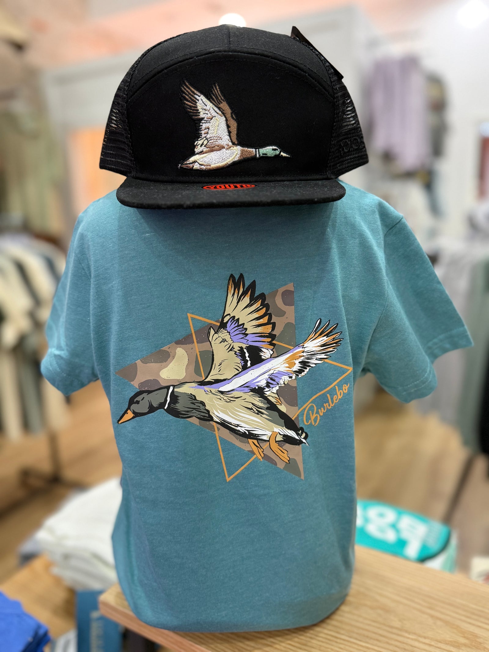 Burlebo Youth Pintail Triangle Duck - Heather Cyan