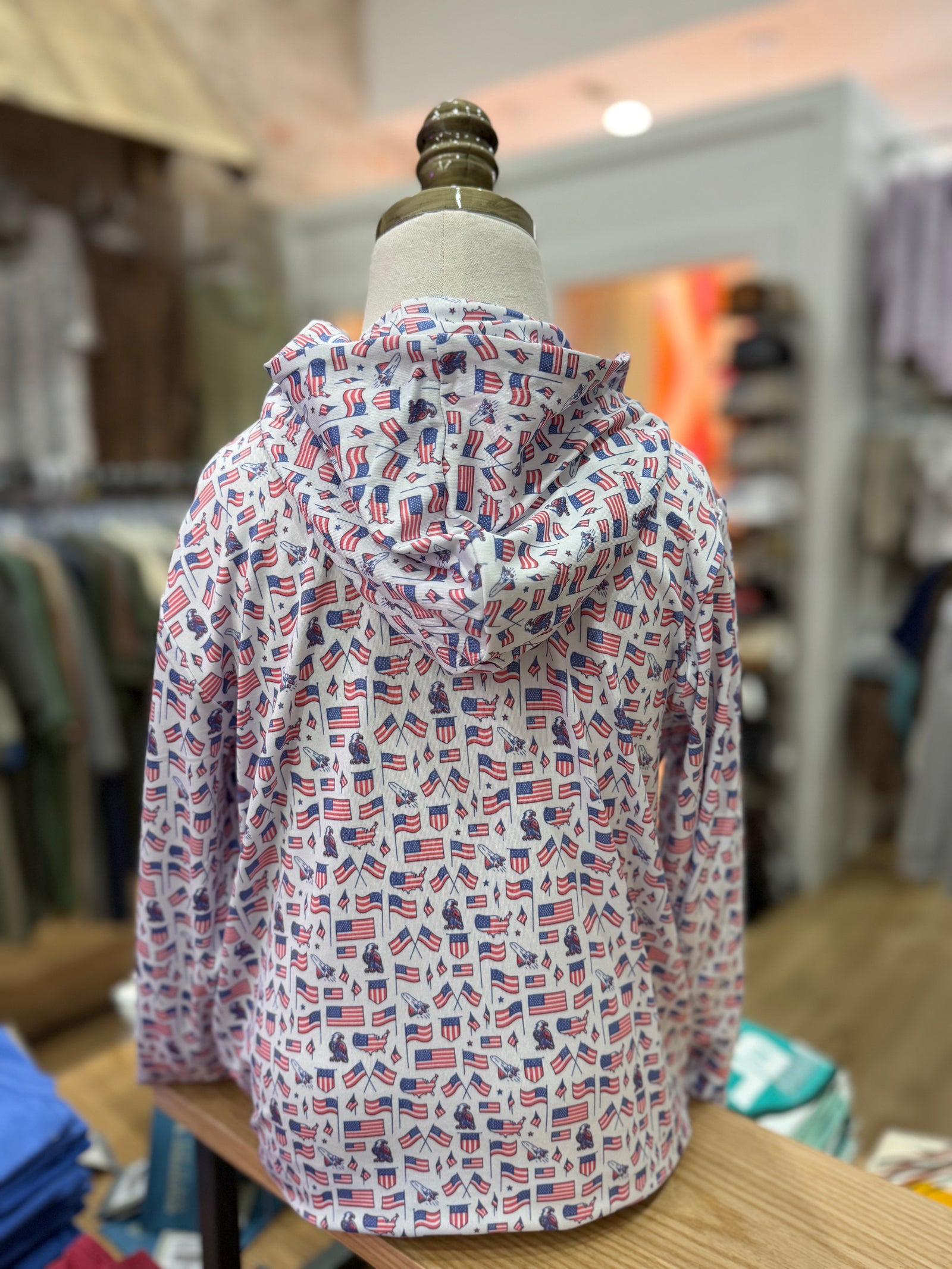 Burlebo Youth Performance Hoodie - Old Glory