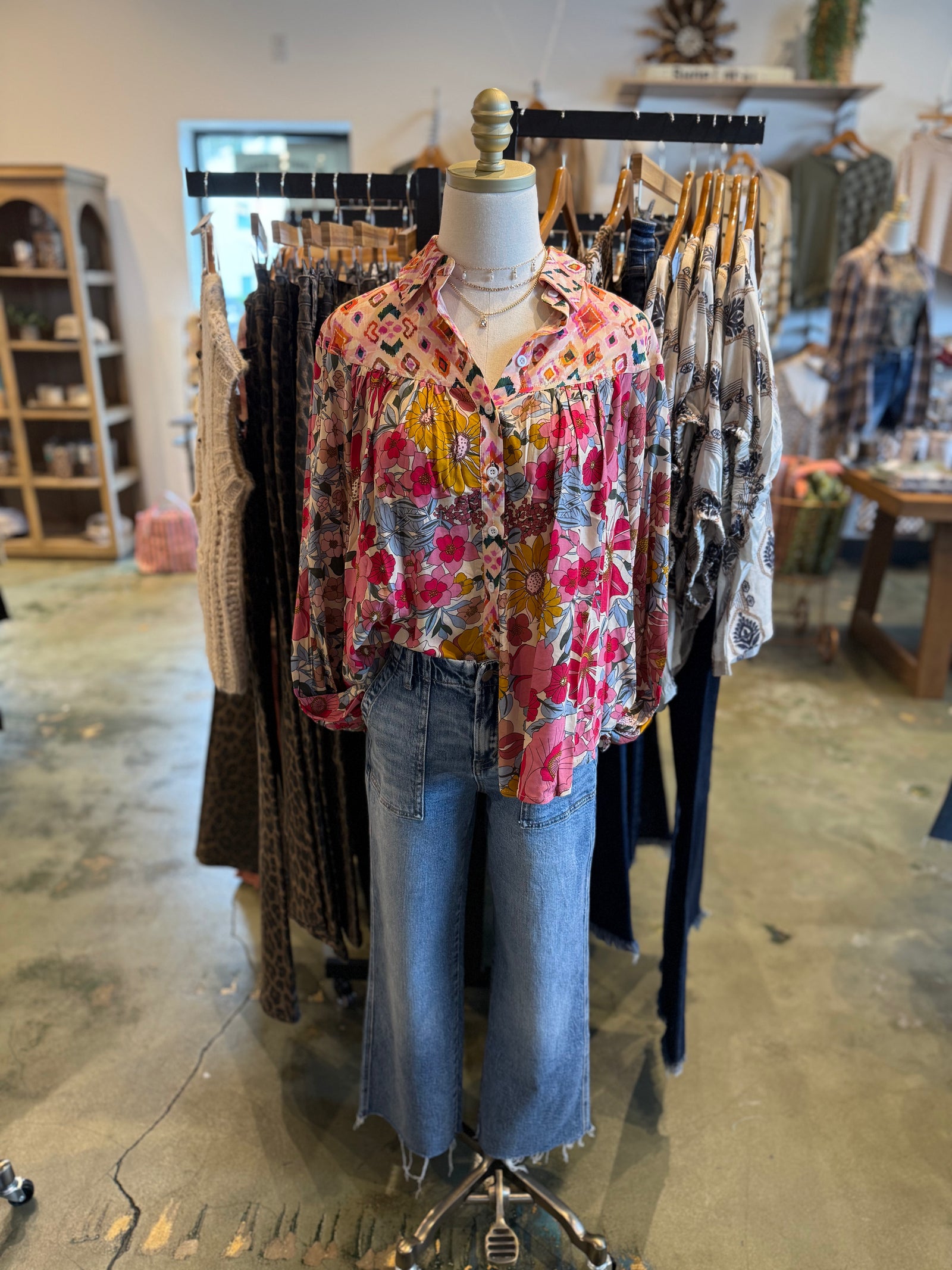 Rosalie Spring Mix Blouse