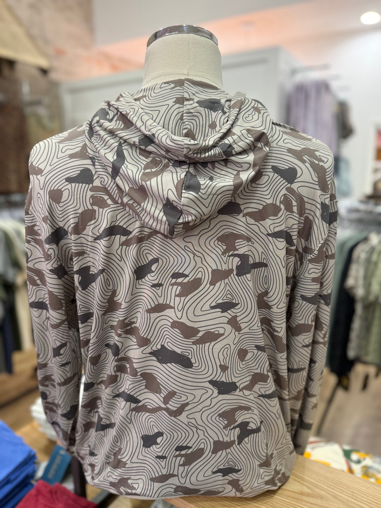 Burlebo Performance Hoodie - Desert Camo