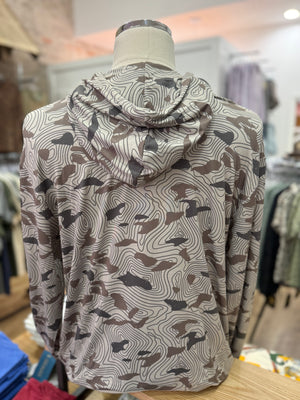 Burlebo Performance Hoodie - Desert Camo