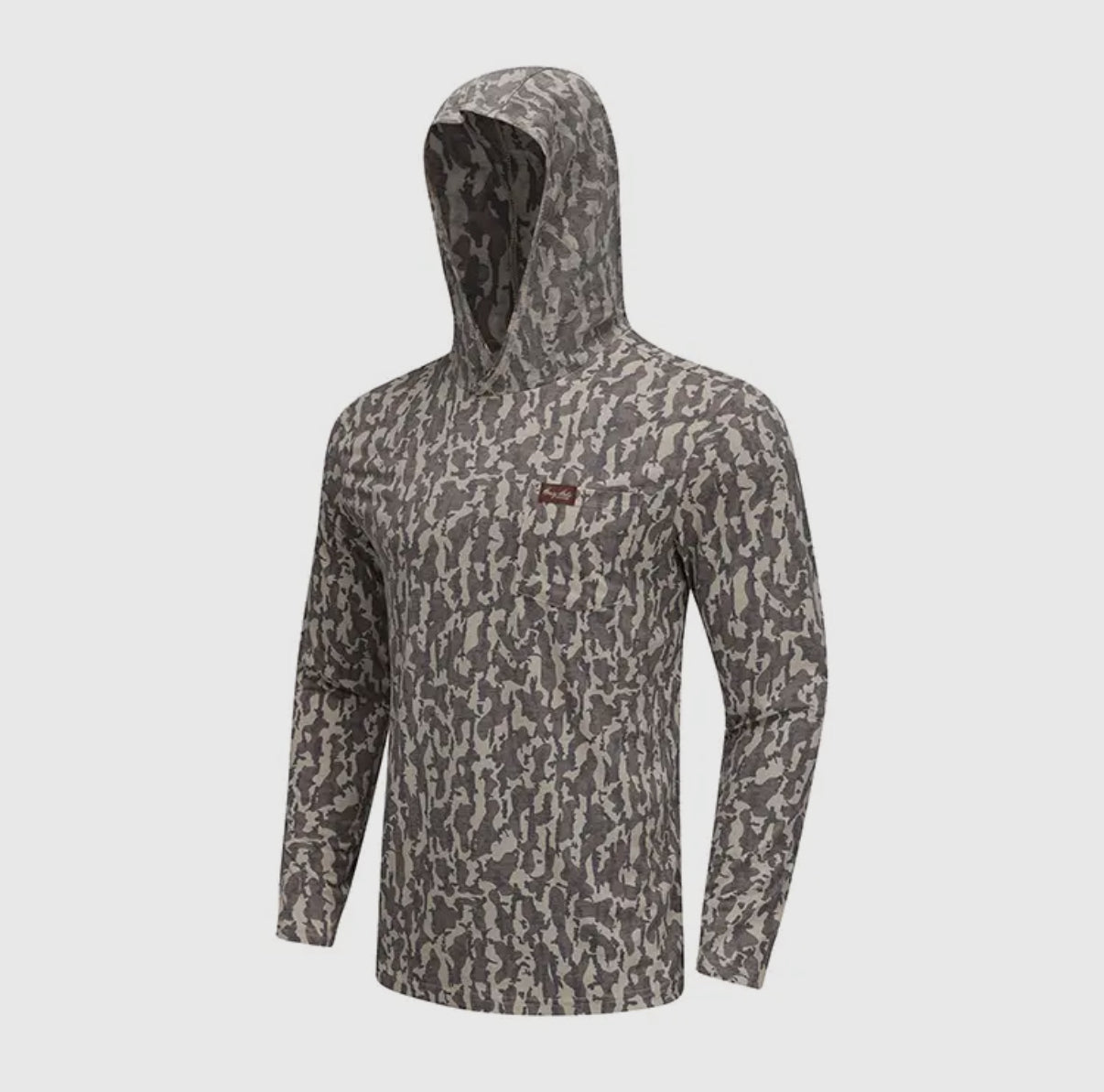 Honey Hole Performance Hoodie - Duck Boat Camo