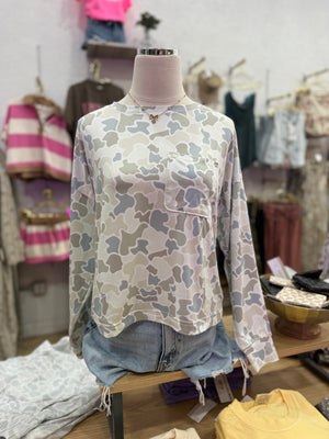 Local Girl Revive 2.0 Crew - Saltwater Camo