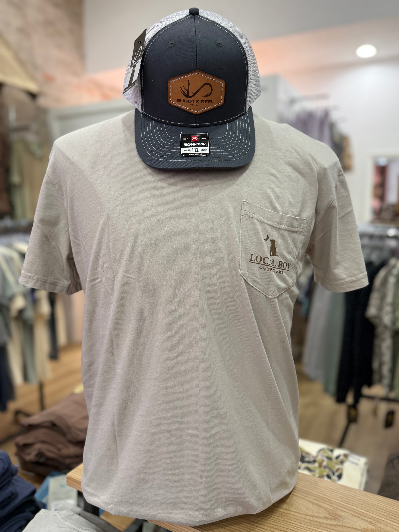 Local Boy Classic Red Fish Tee