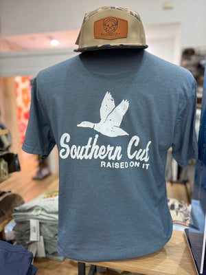 Southern Cut Mallard Perfect Fit Tee- Slate