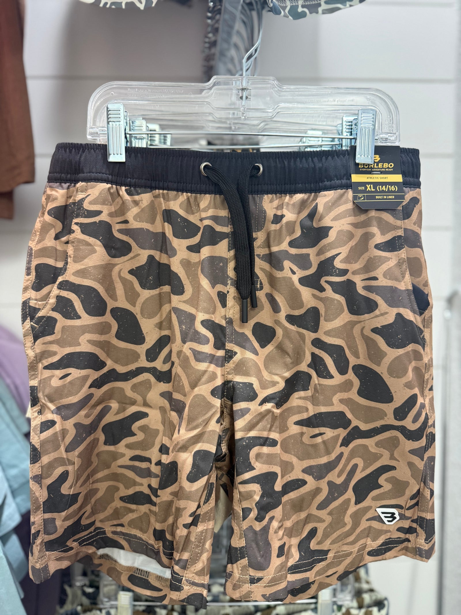 Burlebo Youth Everyday Shorts - Gauge Camo
