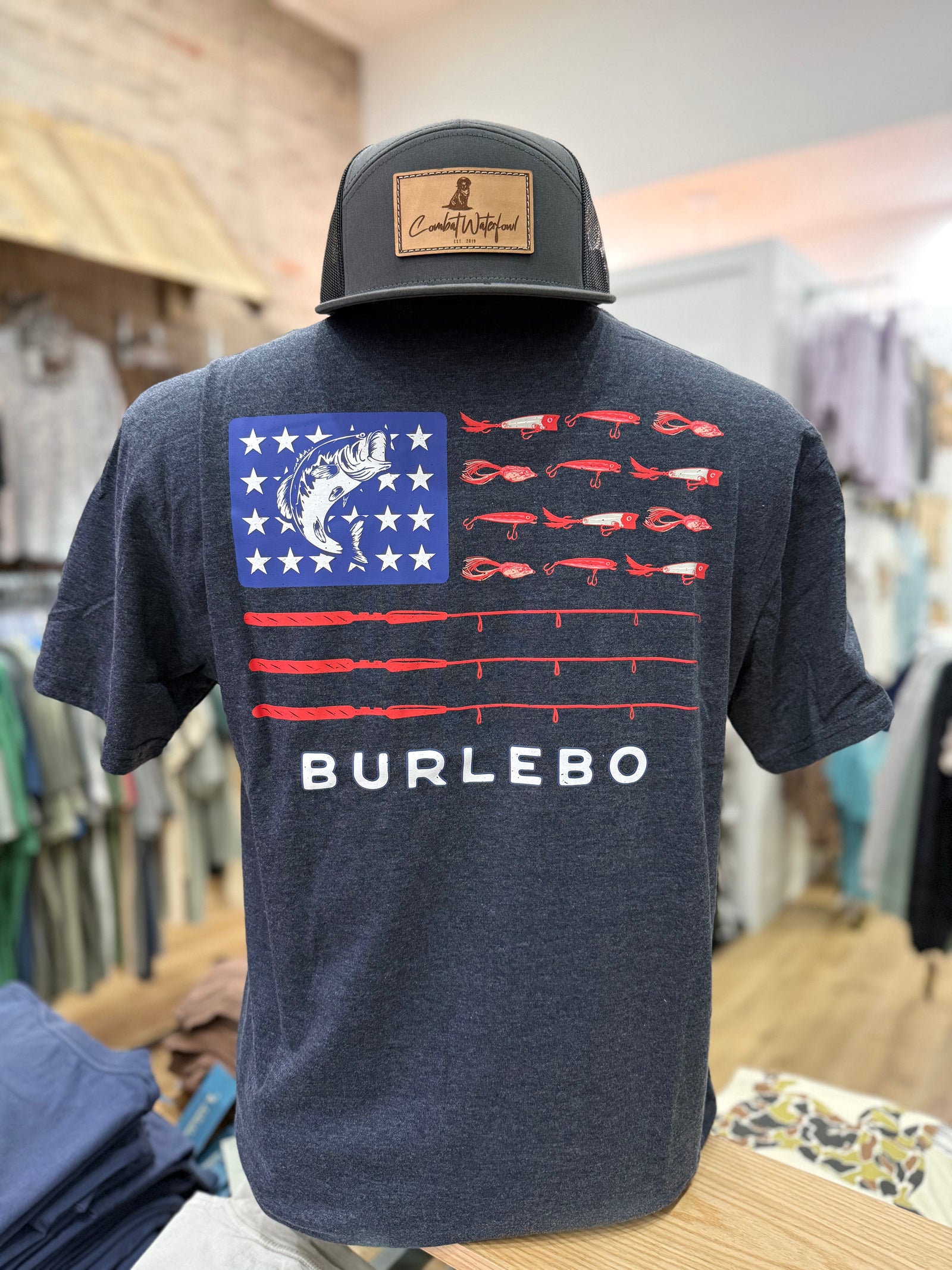 Burlebo Fishing USA Tee
