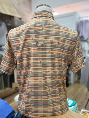 Burlebo Performance Western Shirt - Duck Hunter Plaid