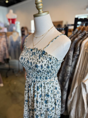 Oakley Smocked Bust Maxi Dress
