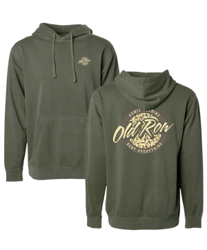 Old Row Duck Camo Circle Logo Hoodie