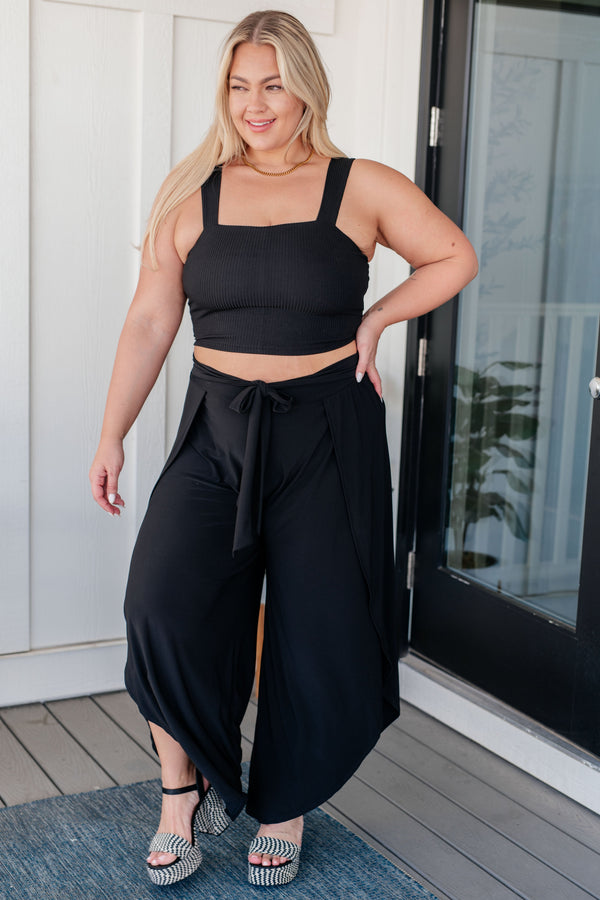 Holland Holiday Tulip Pants in Black - Tennessee Jane