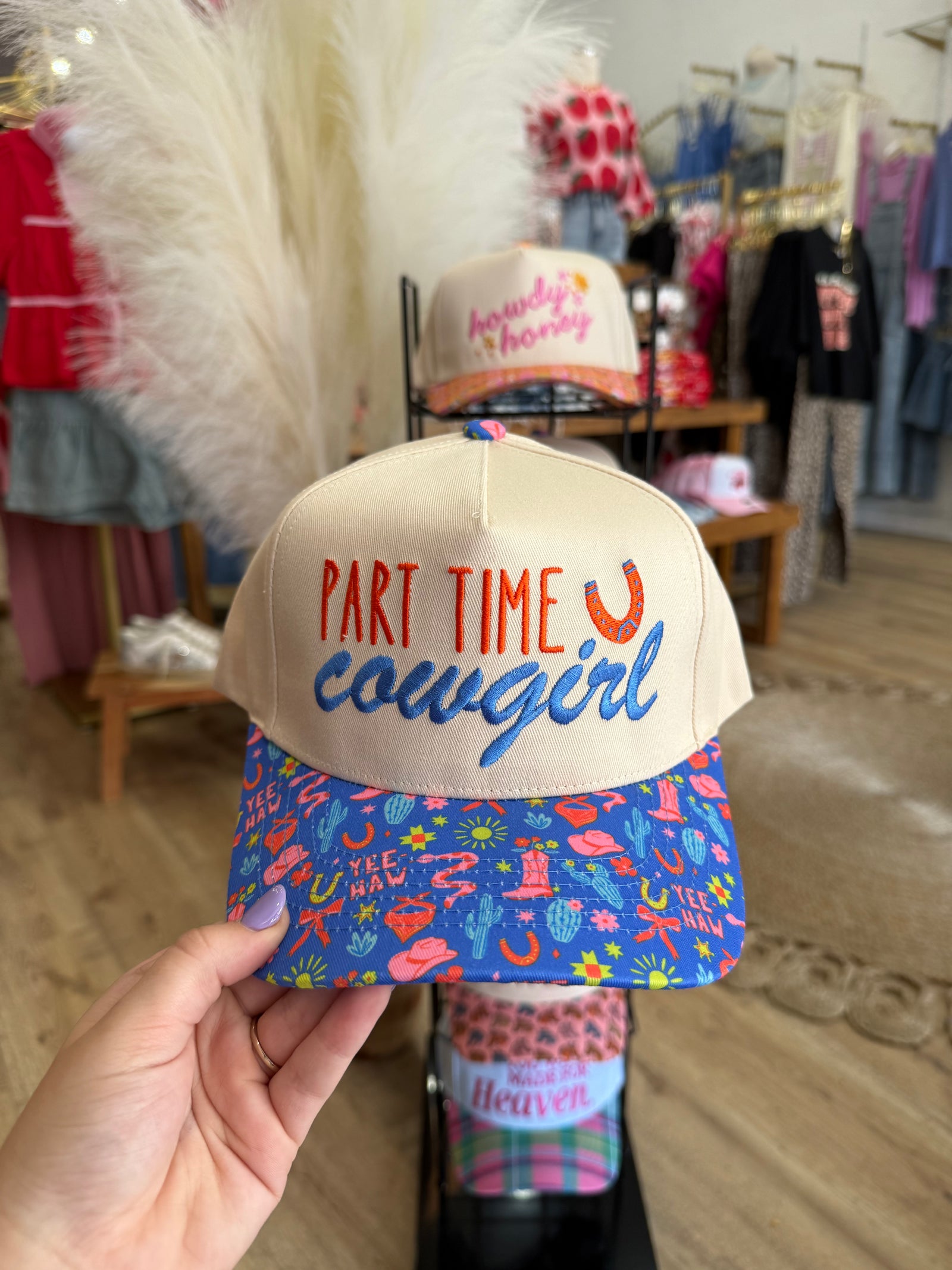 Part Time Cowgirl Trucker Hat