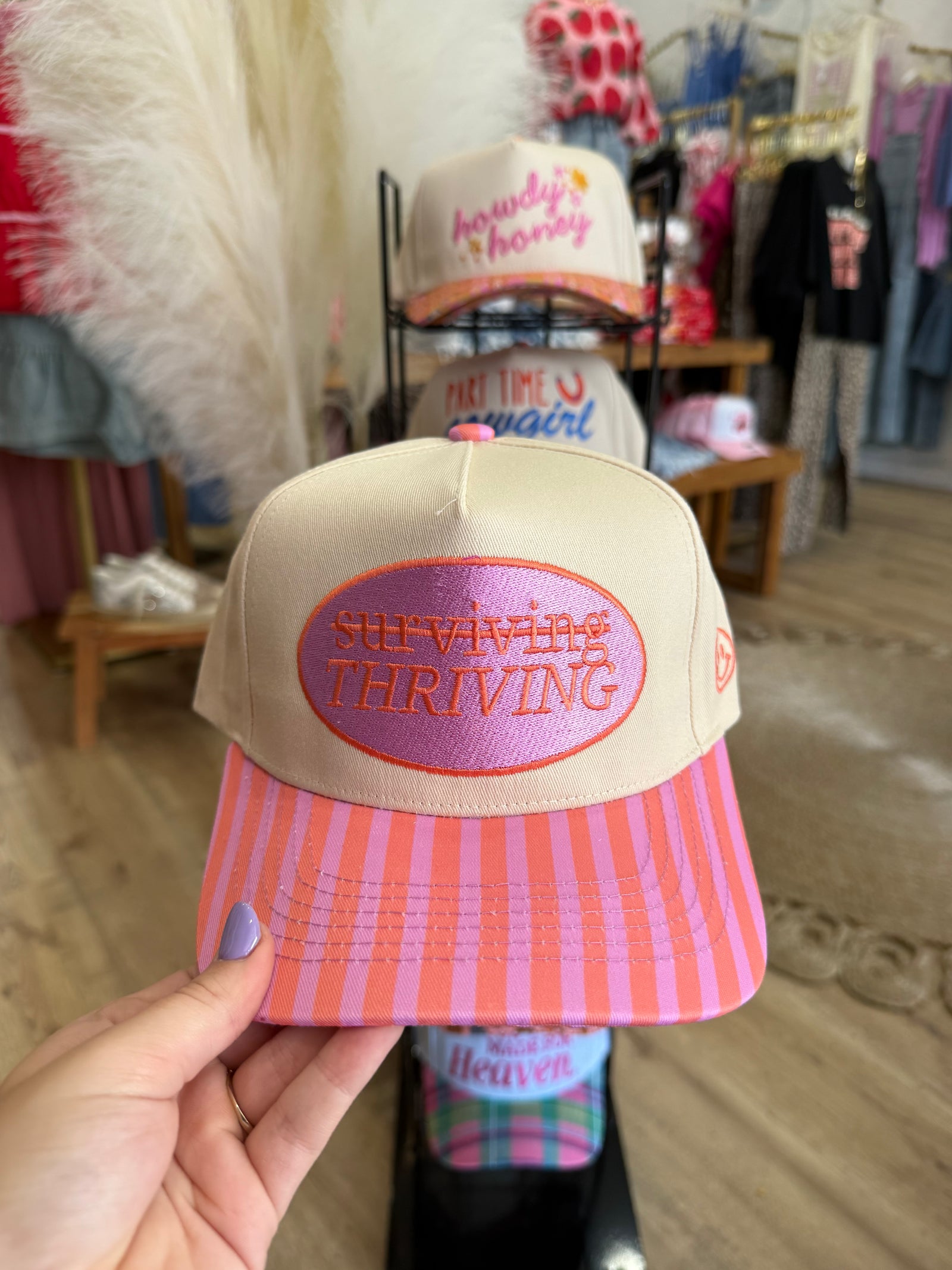 Thriving Canvas Trucker Hat