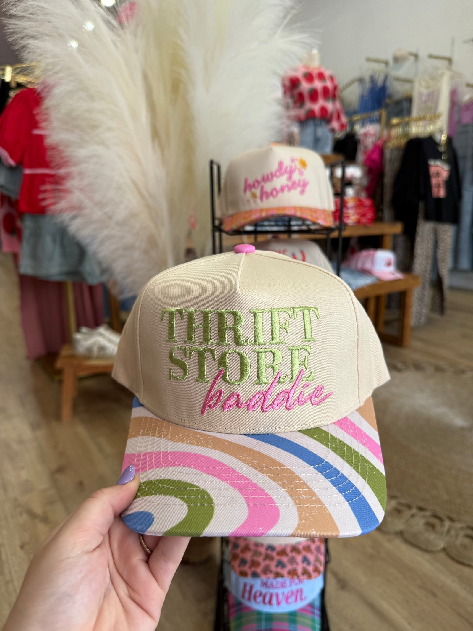 Thrift Store Baddie Trucker Hat