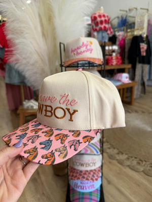 God Save The Cowboy Trucker Hat