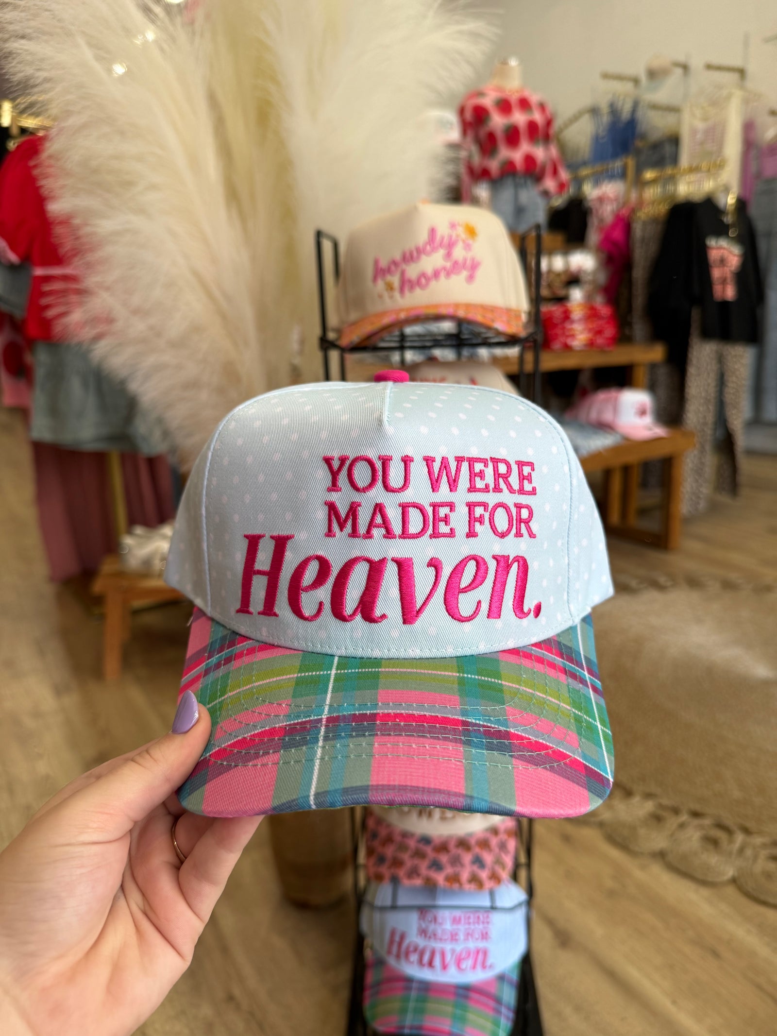 You Were Made For Heaven Trucker Hat