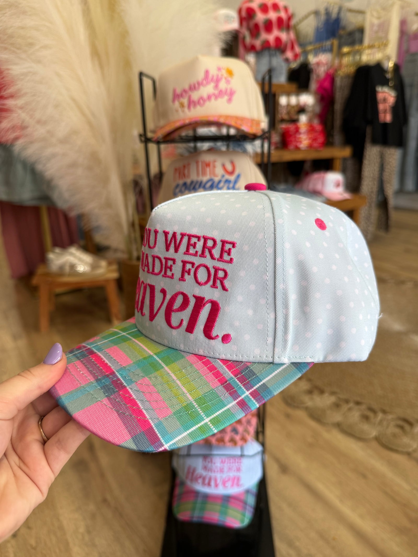 You Were Made For Heaven Trucker Hat