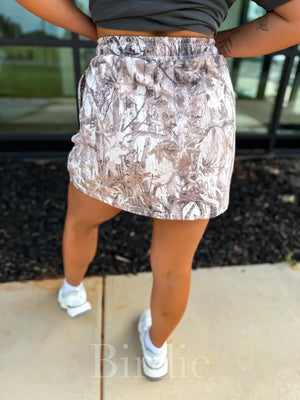 Birdie Dark Camo Active Skort