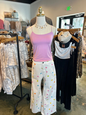 Holly Pastel Polka Dot Pants