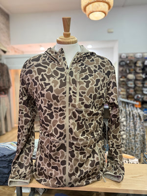 Nodak Hooded Jacket Waffle Fleece - Mosul Camo