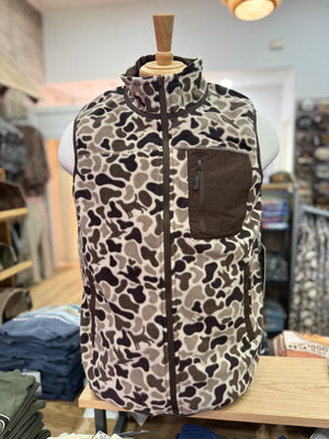 Flyway Fleece Reversible Vest - Mosul Camo