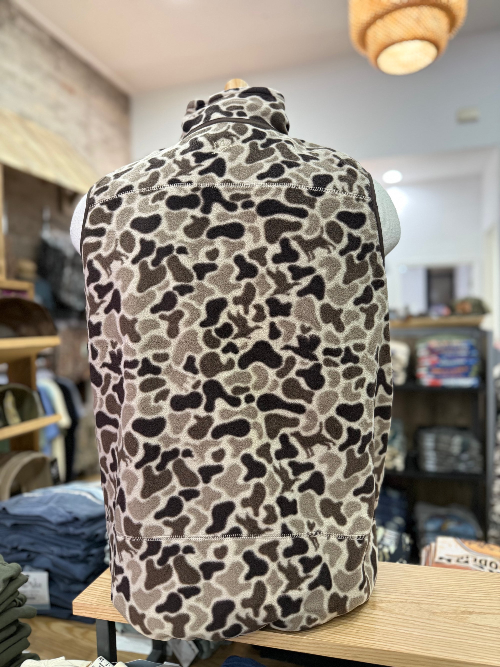 Flyway Fleece Reversible Vest - Mosul Camo