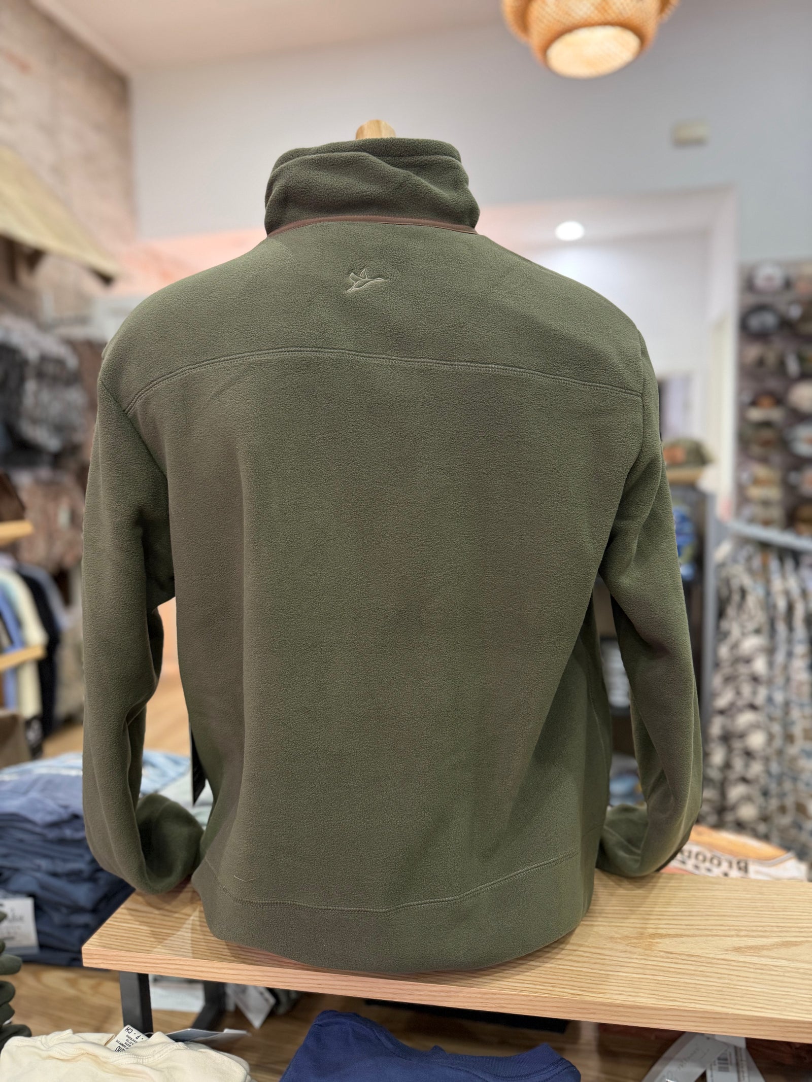 Flyway Fleece Reversible Jacket - Moss