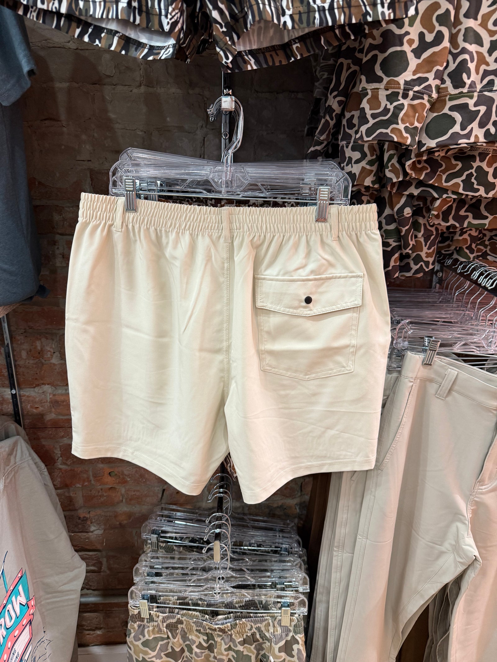 Local Boy Volley Shorts - Stone