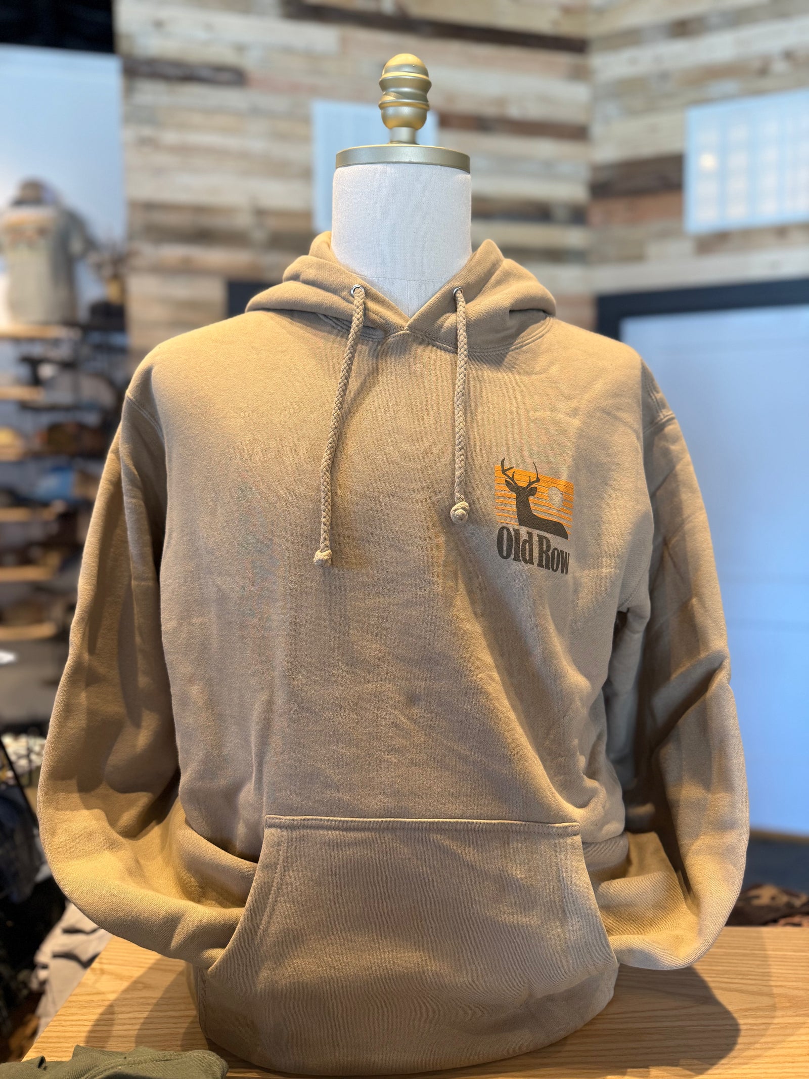 Old Row Smoking Buck Hoodie
