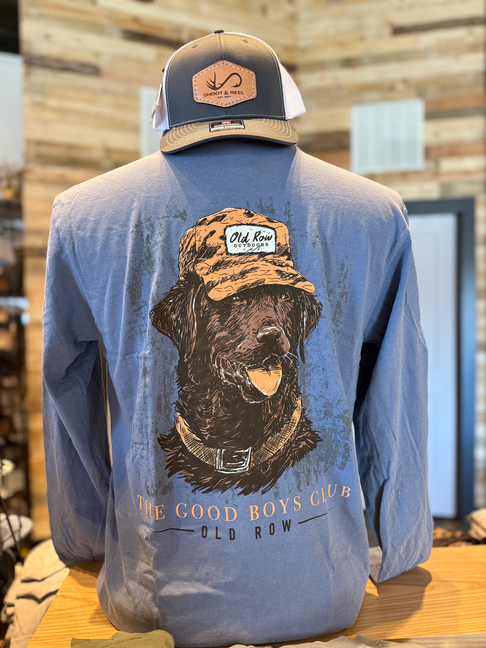 Old Row Duck Dog Long Sleeve Tee